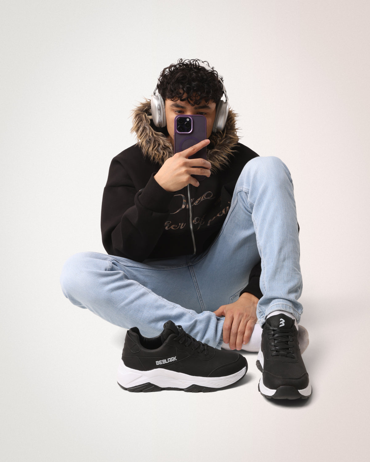EVA Comfort Sneaker - Black – BebLark